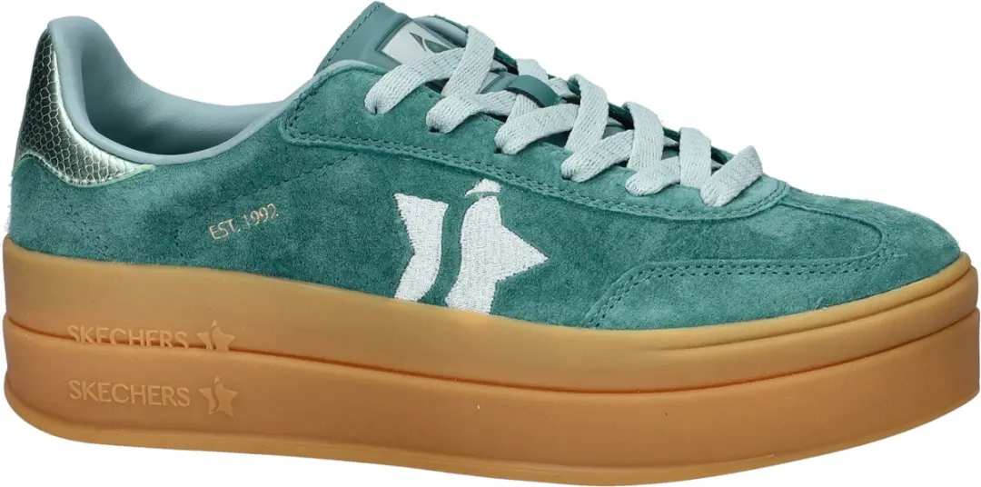Skechers Academy Hi Dames Sneaker - Groen - afbeelding 4 van 6