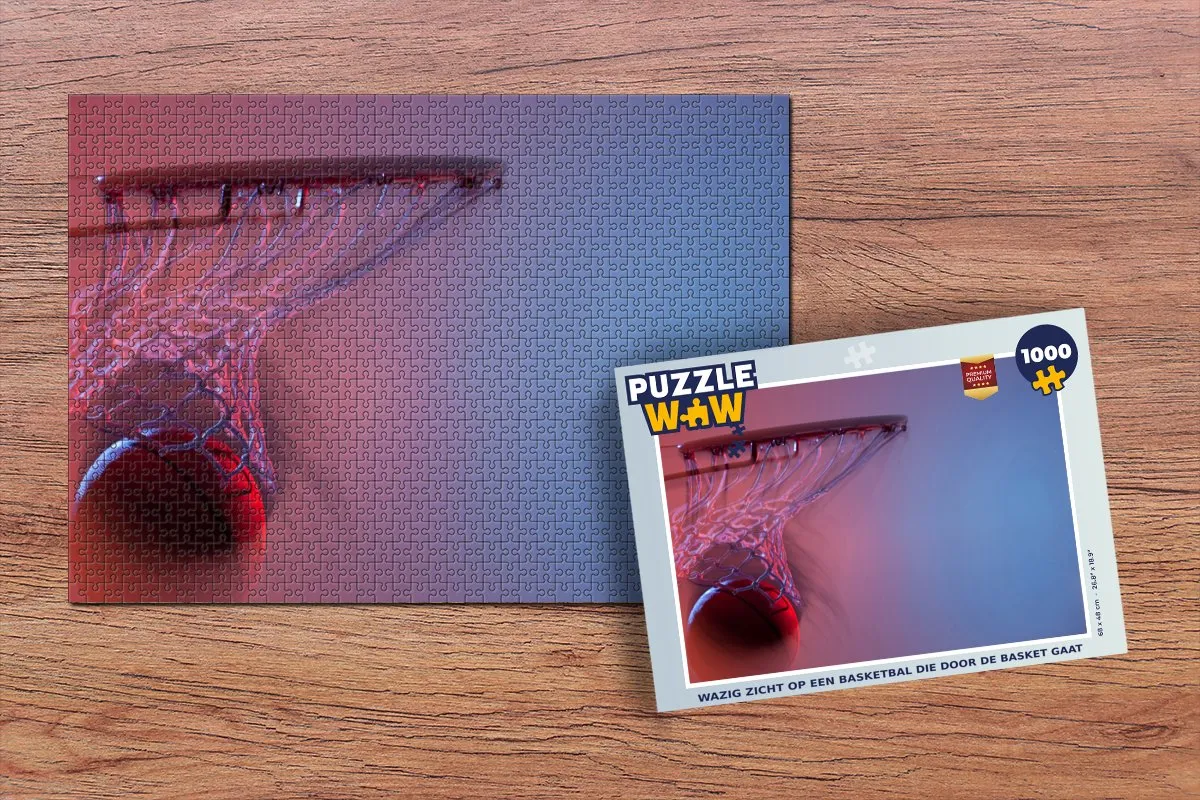 PuzzleWow Legpuzzel 1000 Stuks - Multicolor