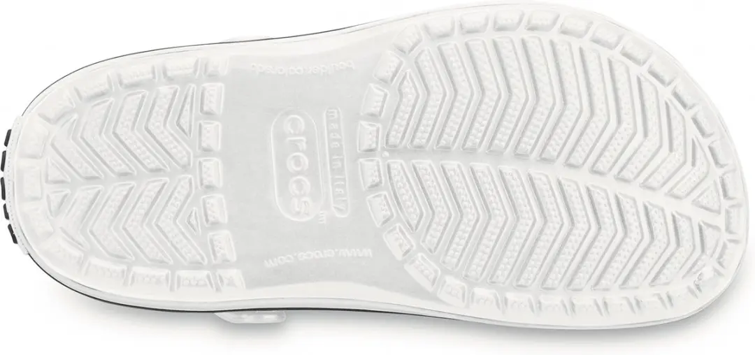 Crocs Crocband Unisex Clogs 11016-100 - Maat 41/42 - Wit/Zwart