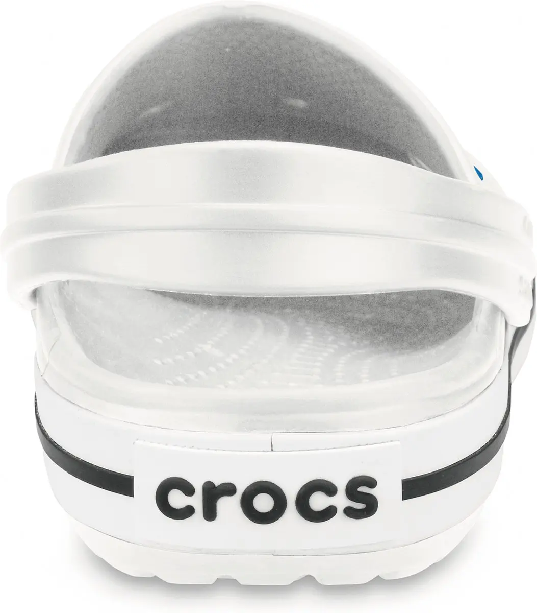 Crocs Crocband Unisex Clogs 11016-100 - Maat 41/42 - Wit/Zwart
