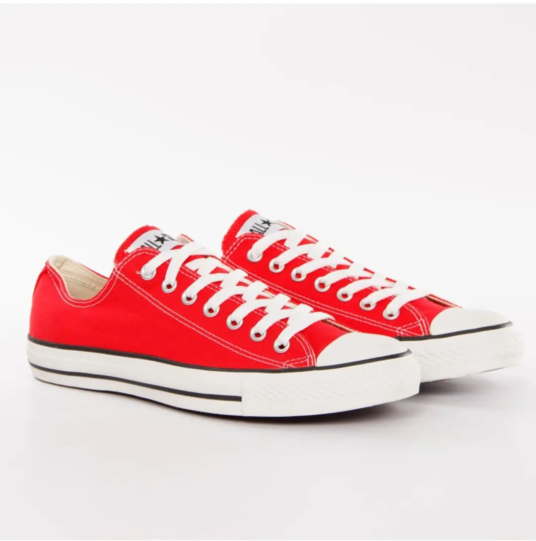 Converse All Star Ox Red Unisex Sneakers - Rood - afbeelding 3 van 6