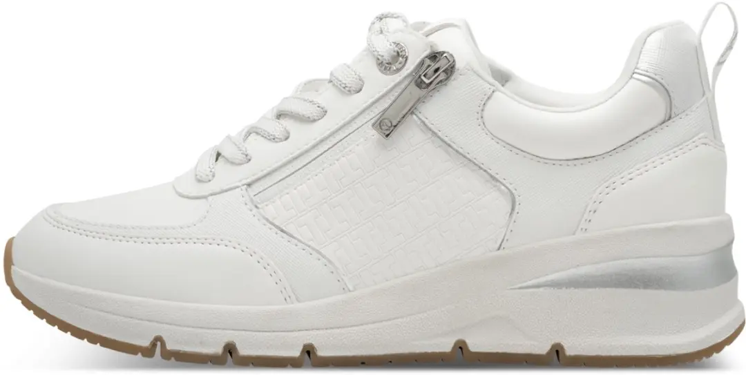 Tamaris Sneaker 1-23721-42 171 Dames Lage Damesschoenen Vegan M2372142 wit