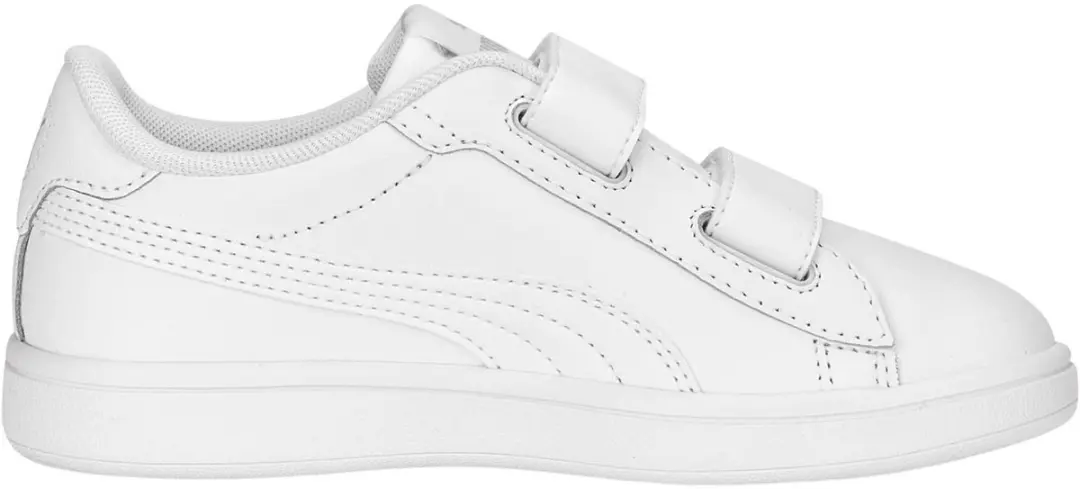 PUMA Smash 3.0 L V PS Sneakers Junior - 34.5 - Wit - afbeelding 6 van 6