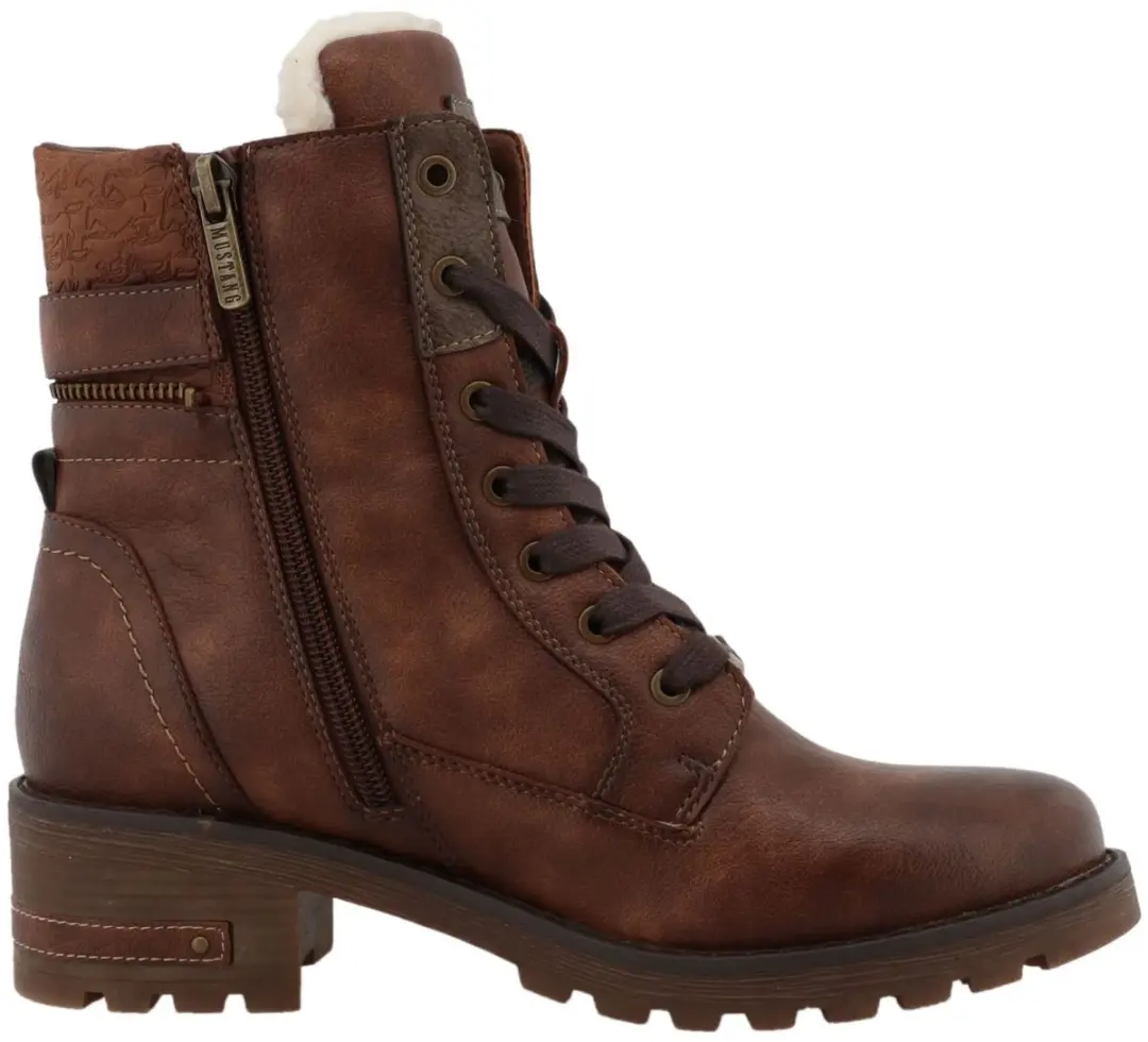 Mustang Veterboots Dames - Bruin - Maat 41