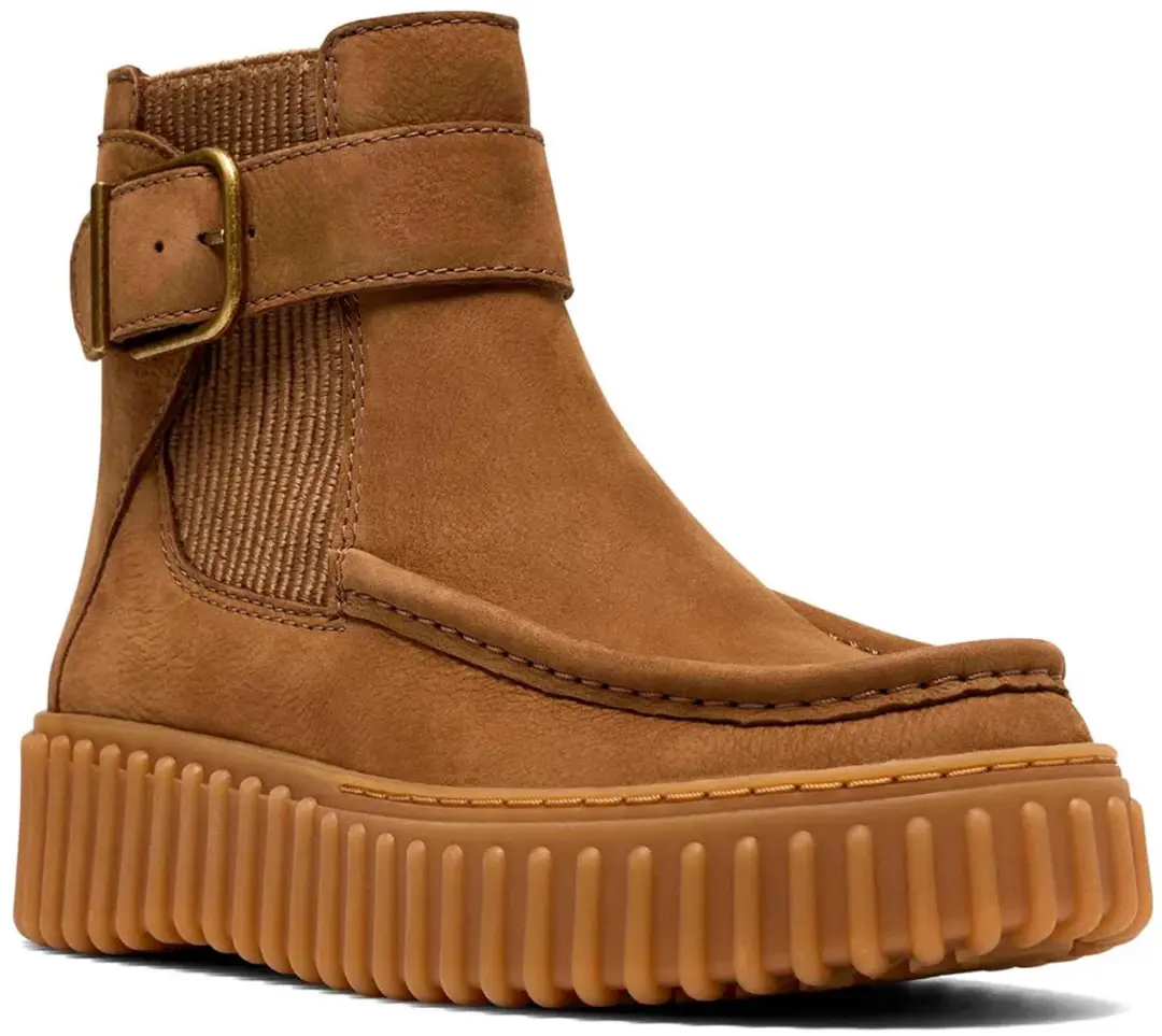 Clarks Torhill Buckle Half-hoge Schoenen 40 - Taupe - afbeelding 3 van 6