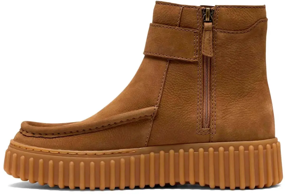 Clarks Torhill Buckle Half-hoge Schoenen 40 - Taupe - afbeelding 4 van 6