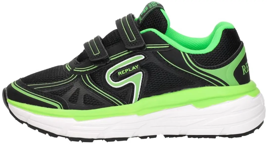 Replay Christal Sneakers - Jongens - Zwart - Maat:28 - afbeelding 2 van 6