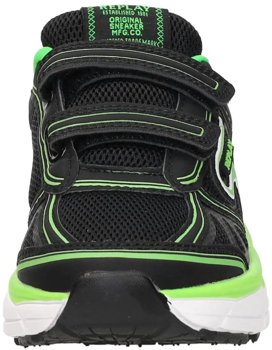 Replay Christal Sneakers - Jongens - Zwart - Maat:28 - afbeelding 3 van 6