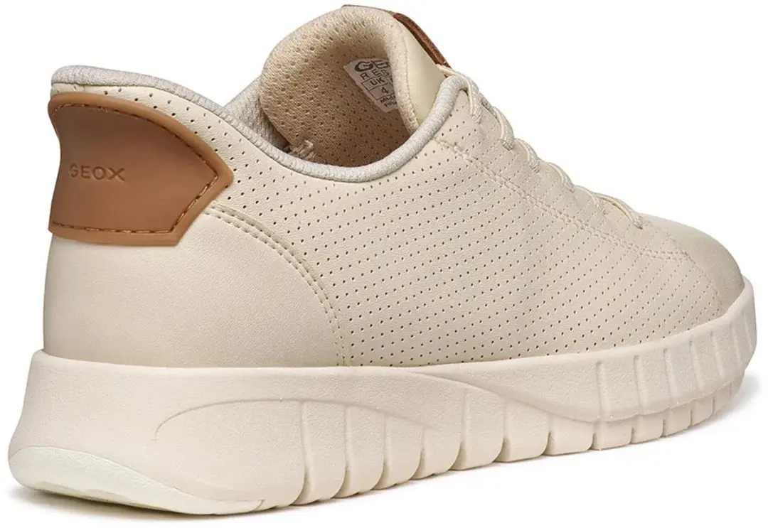 Geox Flextride Plus Dames Sneakers - 39 - Melkwit/Beige