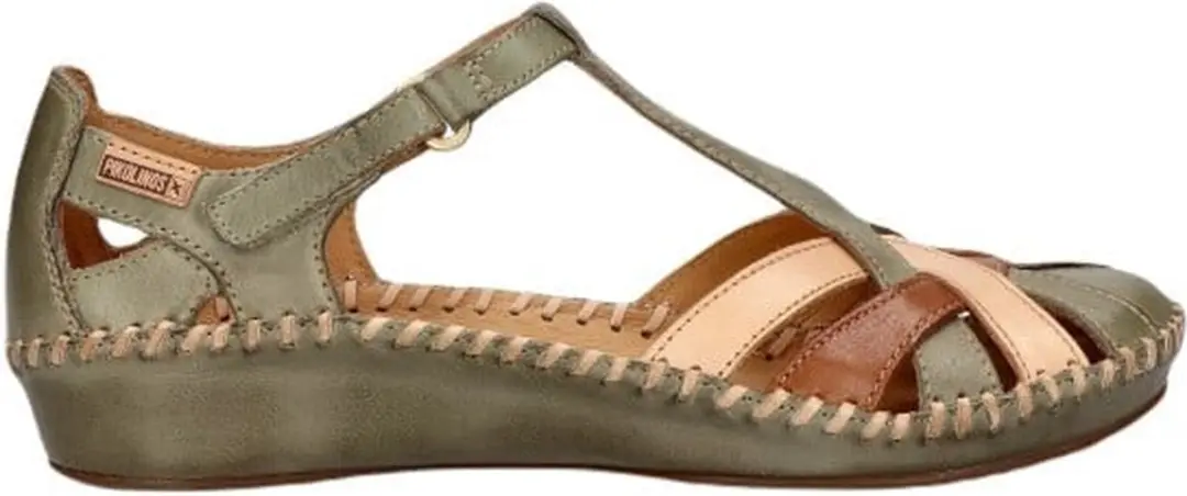 Pikolinos 655-0732C5 Platte Sandalen - 40 - Groen