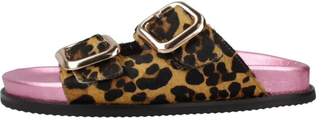 Gioseppo Mifflin Sandalen - Bruin/Roze - Leopard - EU 37 - afbeelding 2 van 6