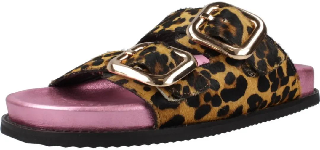 Gioseppo Mifflin Sandalen - Bruin/Roze - Leopard - EU 37 - afbeelding 4 van 6