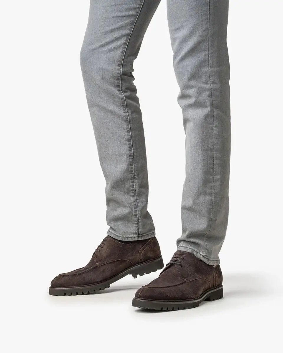 Floris van Bommel Heren Schoenen sfm 30341 21 01 - Donkerbruin - afbeelding 2 van 6