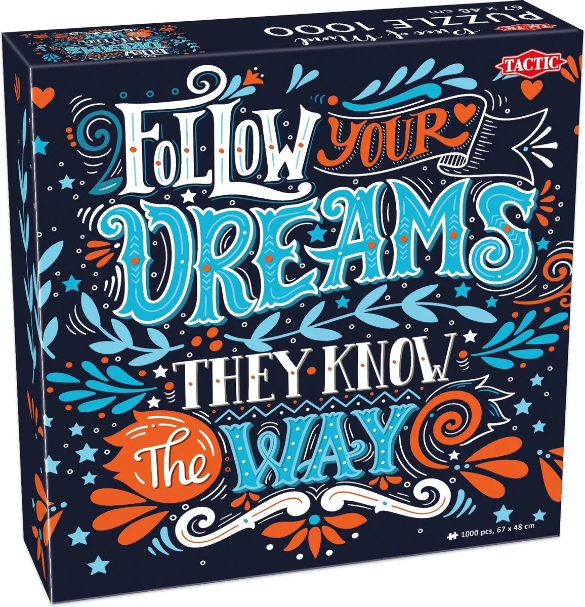 Tactic Follow Your Dreams Puzzel 1000 Stukjes