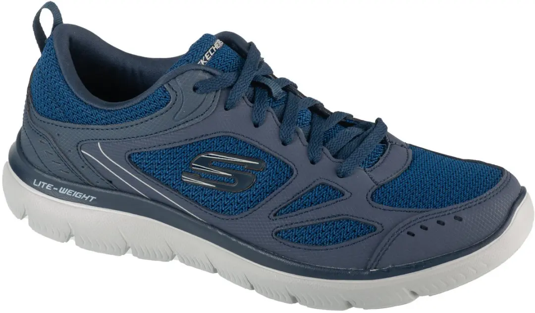 Skechers Summits-South Rim, Mannen, Marineblauw, Trainingschoenen, maat: 41,5