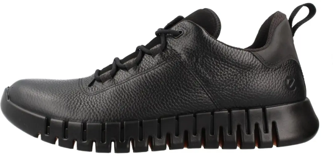ECCO Gruuv Heren Sneaker 525224 - Zwart - afbeelding 2 van 6