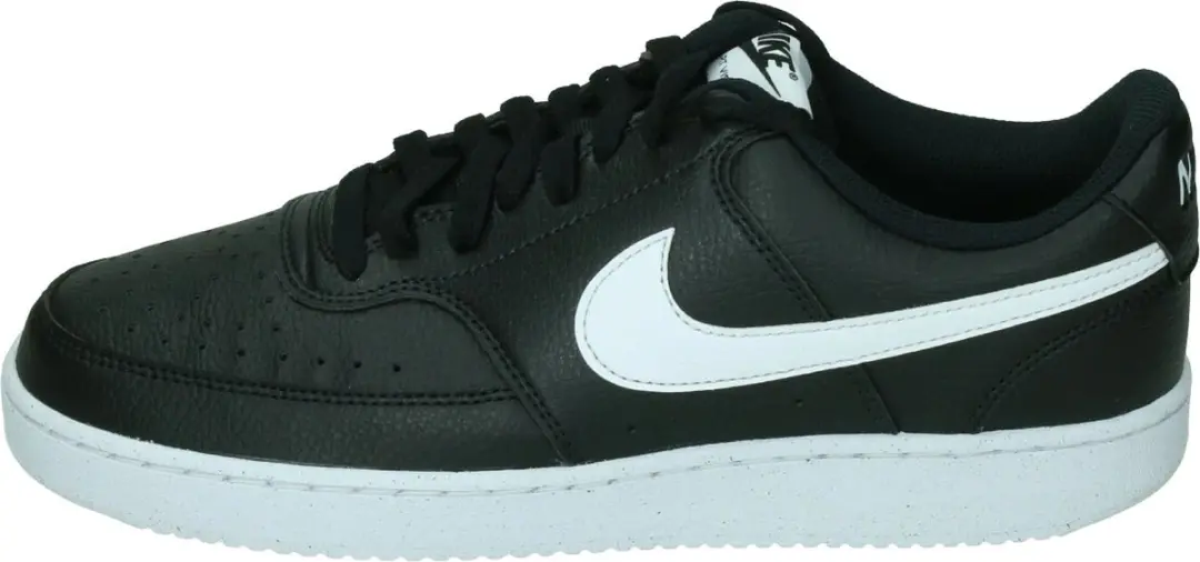 Nike Court Vision Low Next Nature Sneakers - Zwart/Wit - afbeelding 5 van 6