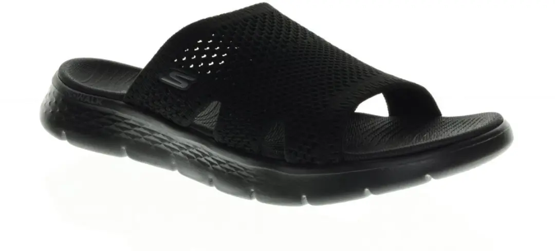 Skechers GOwalk Flex Sandal Elation Dames Slippers - Zwart - afbeelding 3 van 6