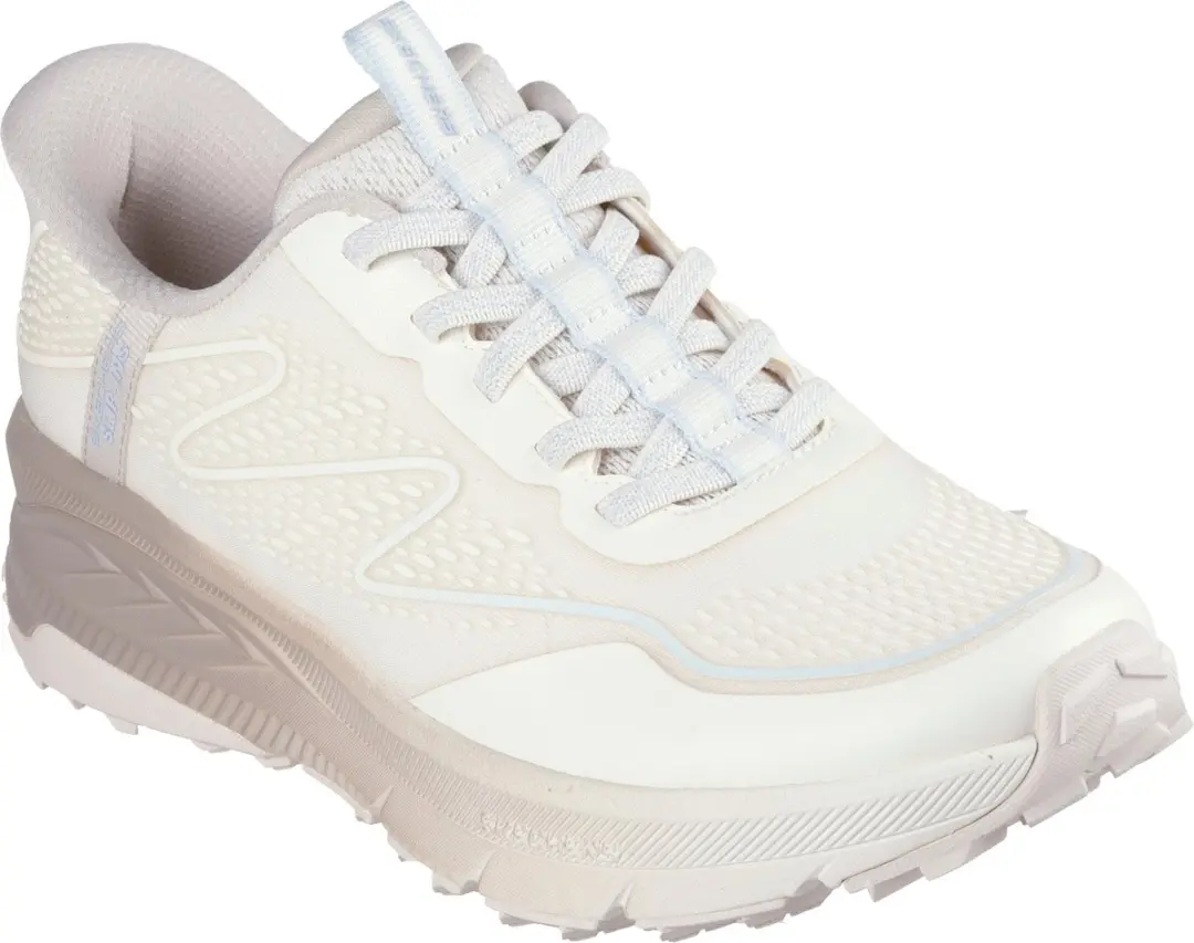 Skechers Switch Back Mist Natural Wandelsneakers 180157 - afbeelding 4 van 6