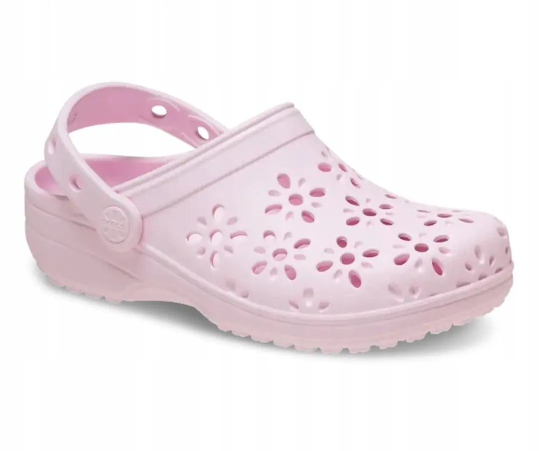 Crocs Classic Floral Cut Out
