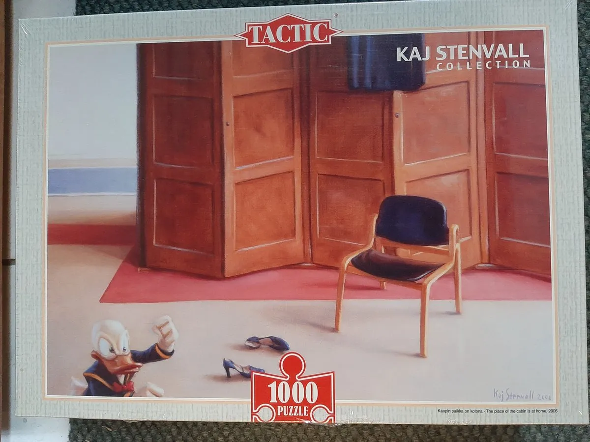 Tactic Kaj Stenvall The Place of the Cabin is at Home Puzzel 1000 Stuks