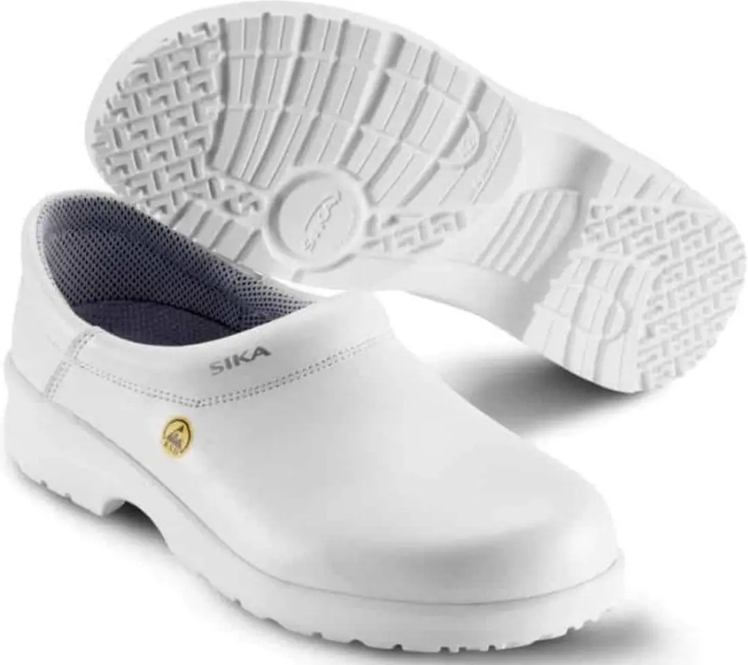 Sika 19466 Fusion Clog ESD Flex zool Wit - wit - 45