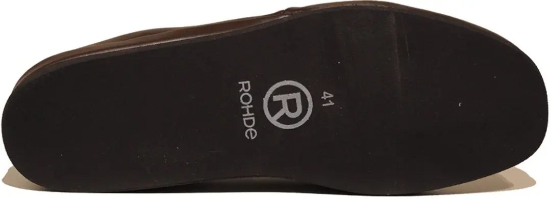 Rohde Leren Heren Pantoffels 6420 - 40 - Bruin