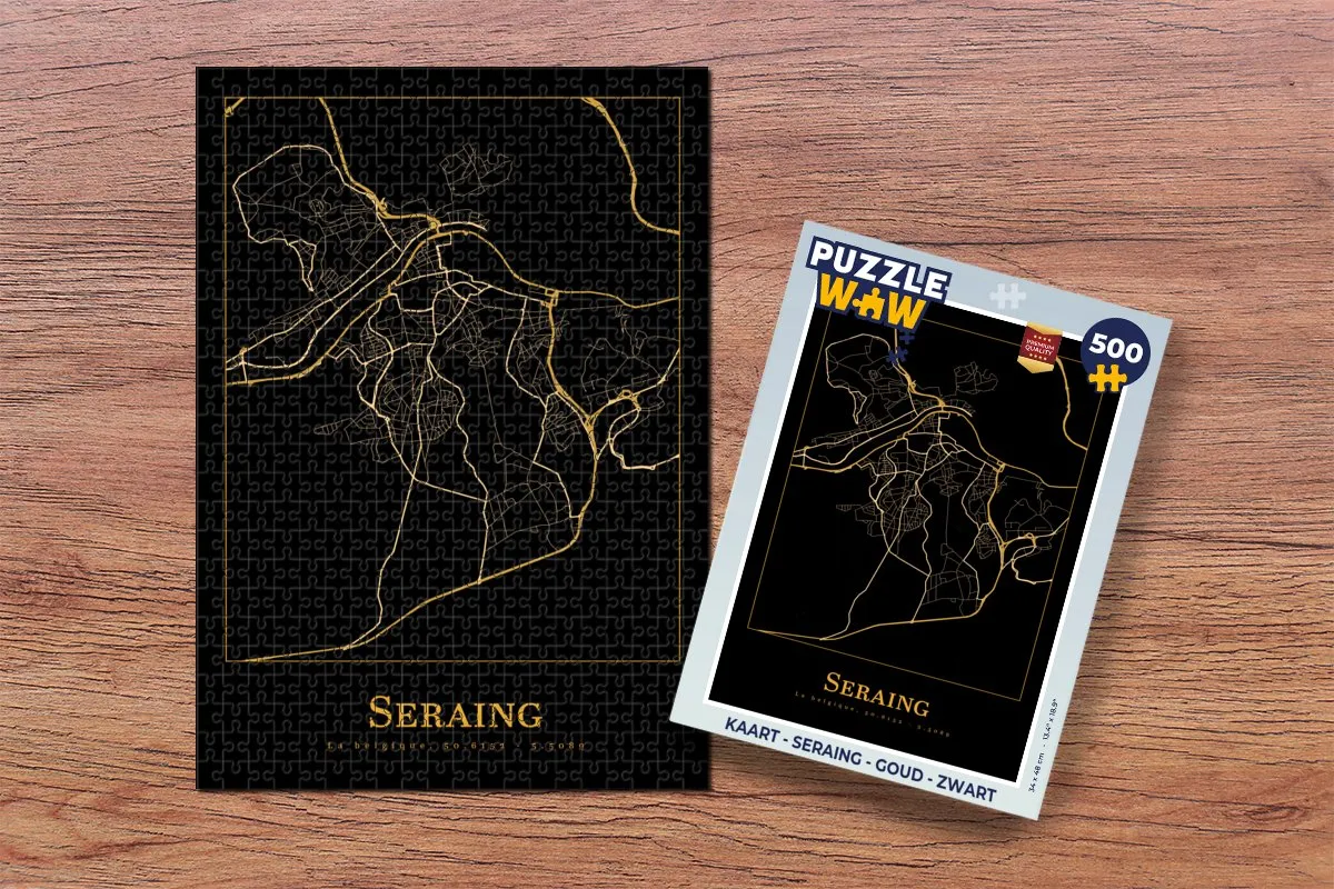 PuzzleWow Seraing Legpuzzel 500 Stuks - Multicolor