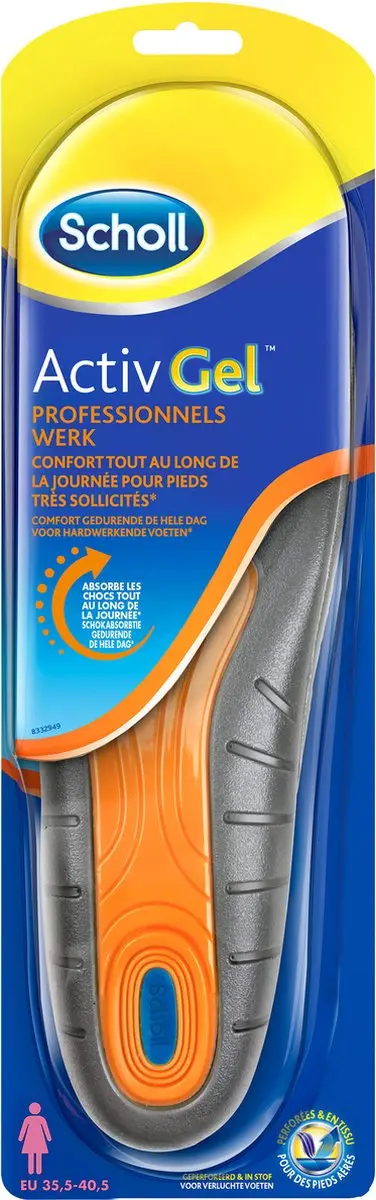 Scholl ActivGel Inlegzolen Werkschoenen