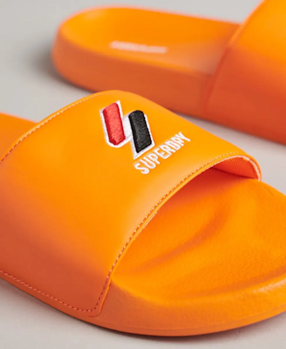 Superdry Code Essential Teenslipper - 36/37 - Denver Orange - afbeelding 3 van 4