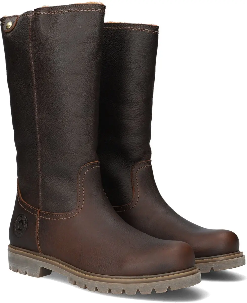 Panama Jack Bambina Laarzen Dames - Bruin Maat 40