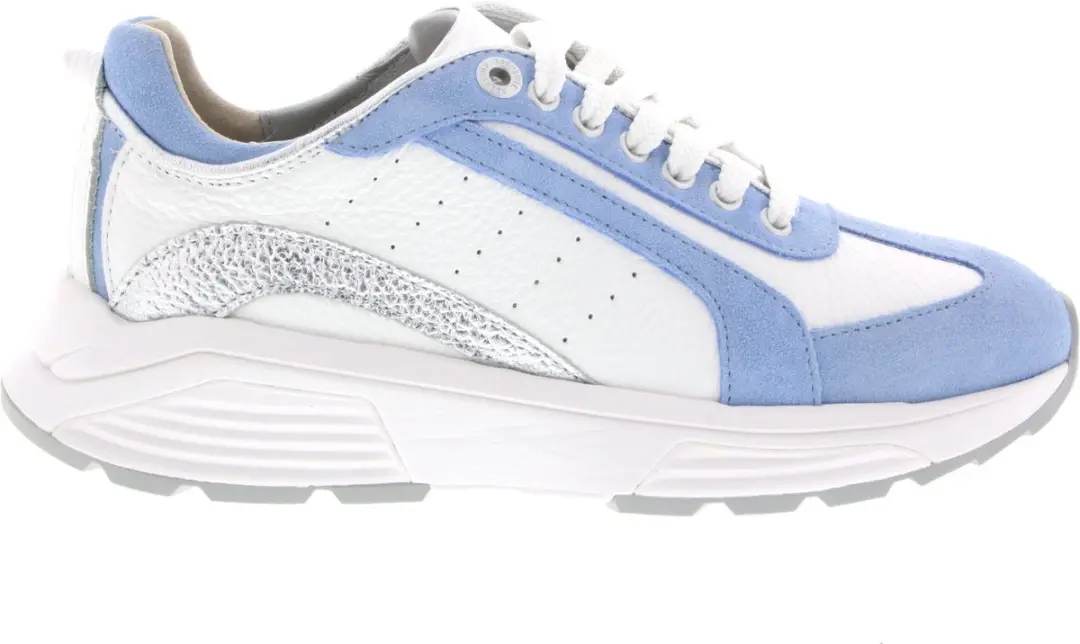 Dames Veterschoenen Xsensible Bailey Light Blue Combi G Lichtblauw