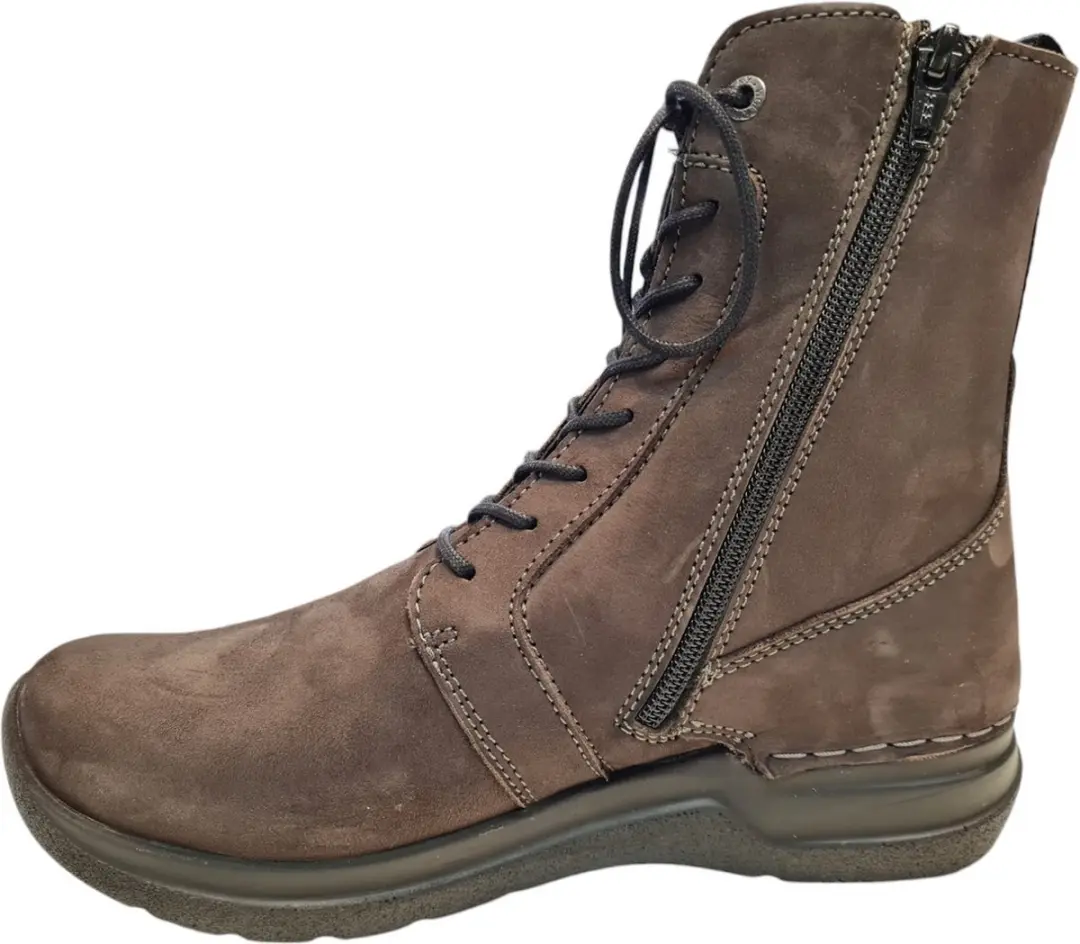 Wolky 0663210 301 Herenschoenen - Asfalt Nubuck