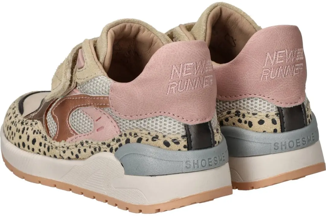 Shoesme Sneaker Panterprint - Meisjes - Microleer - Maat 28 - afbeelding 6 van 6