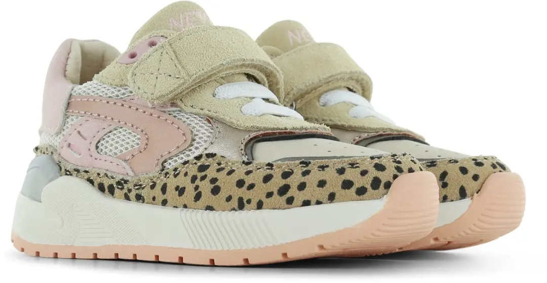 Shoesme Sneaker Panterprint - Meisjes - Microleer - Maat 28 - afbeelding 3 van 6