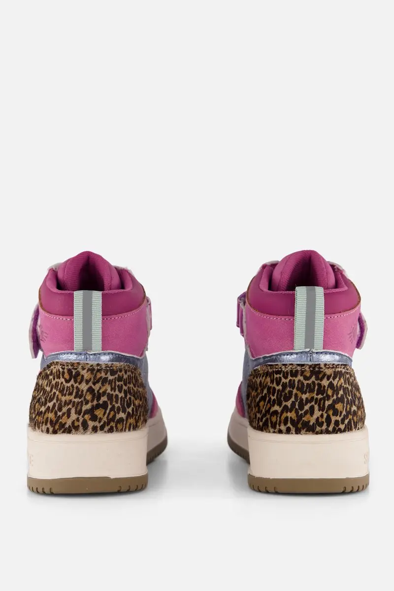 Shoesme New Outsole Sneakers roze Leer