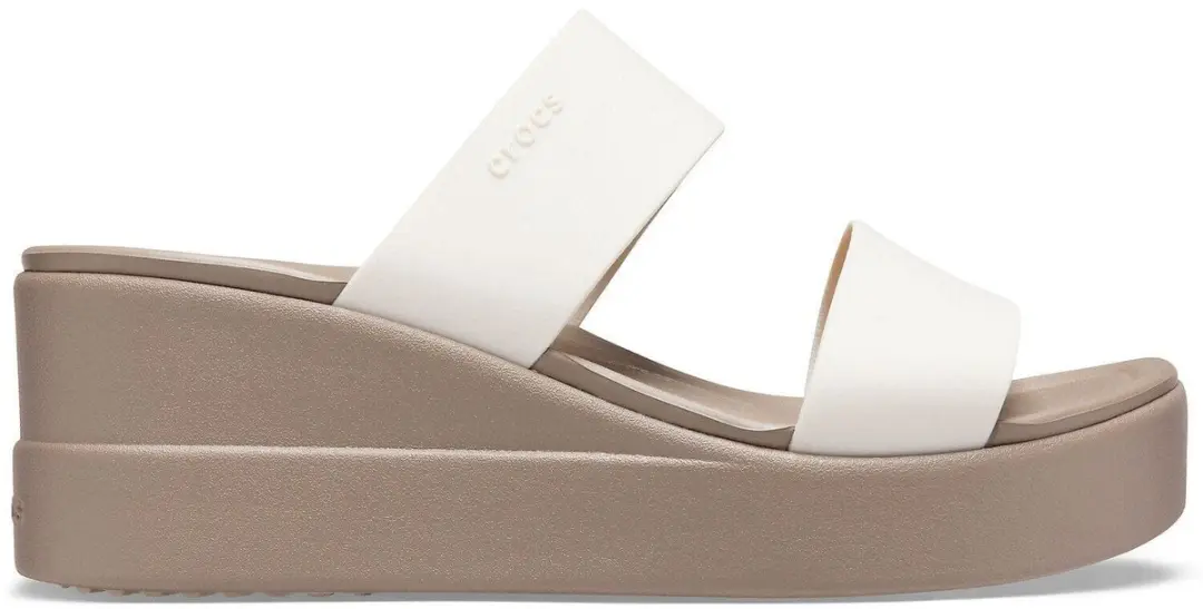 Crocs Brooklyn Mid Wedge White Maat 42/43 US W11