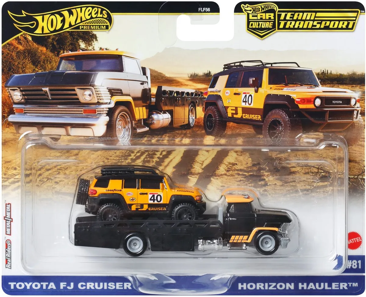 Hot Wheels TOYOTA FJ Cruiser Voertuigenset JBM33
