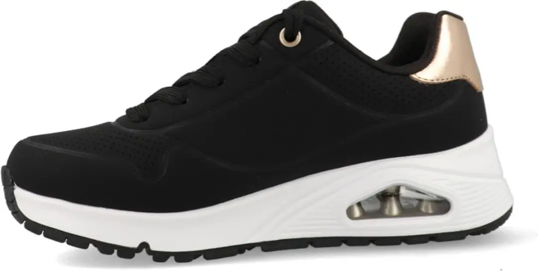 Skechers Uno Gen1-Shimmer Away 310545L/BLK - Zwart 39 - afbeelding 5 van 6
