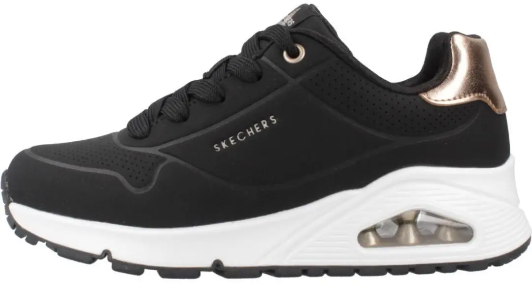 Skechers Uno Gen1-Shimmer Away 310545L/BLK - Zwart 39 - afbeelding 2 van 6