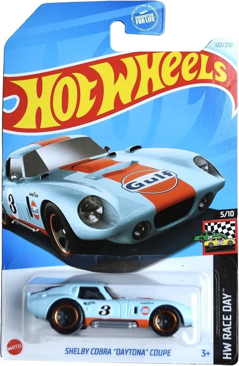 Hot Wheels Shelby Cobra Daytona Coupe 1:64