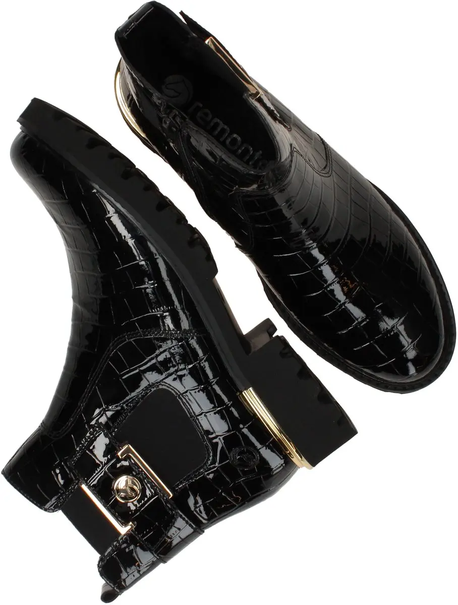 Remonte Dames Boot - Zwart - Maat 44