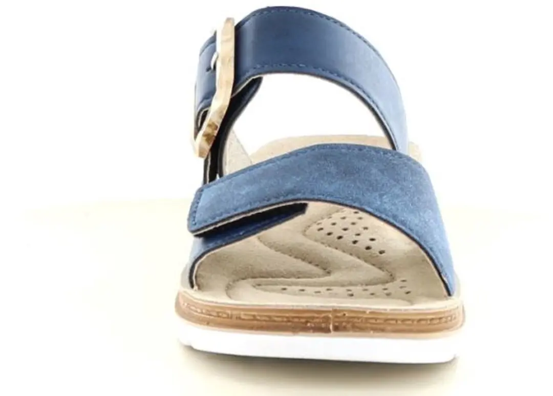 Rohde 1301 Slides Blauw Nubuck Dames - 37 - afbeelding 6 van 6