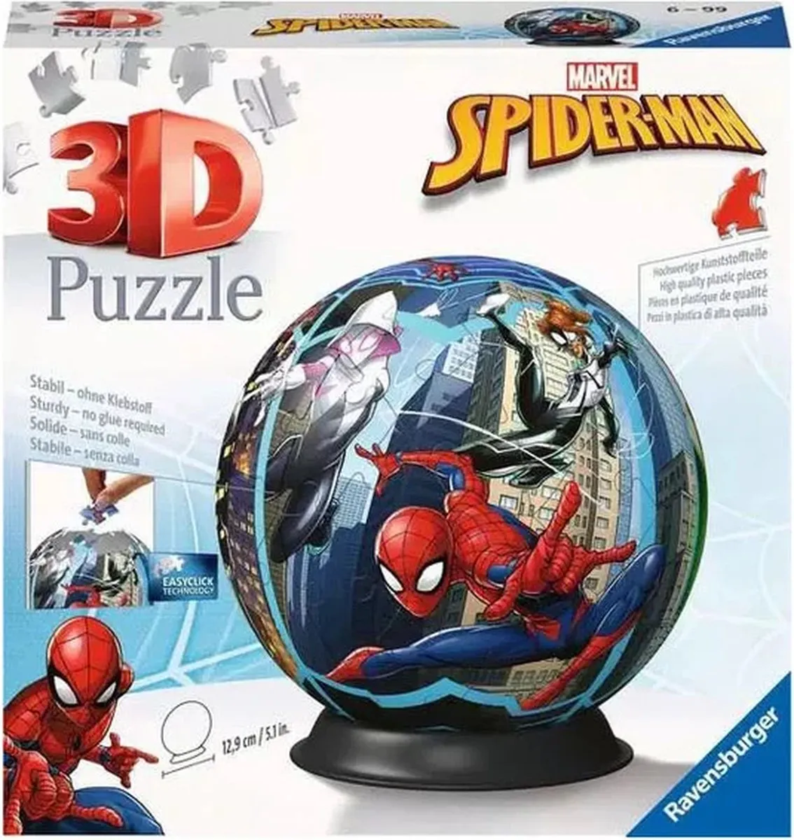 Ravensburger Spider-Man 3D Puzzel 72 Stuks - Meerkleurig