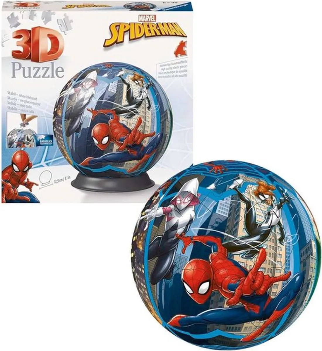 Ravensburger Spider-Man 3D Puzzel 72 Stuks - Meerkleurig