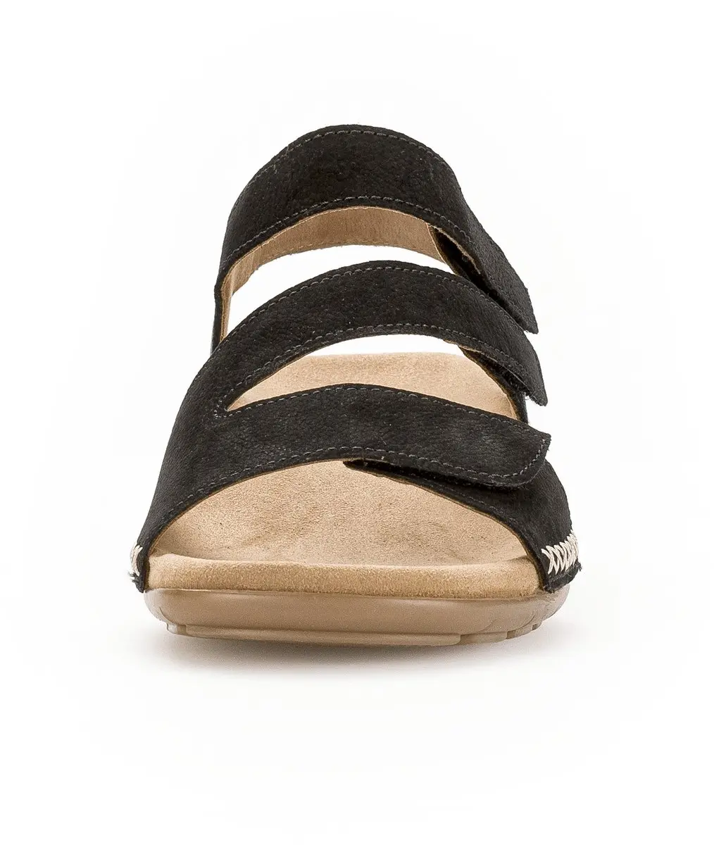 Gabor Nubuck Dames Sandalen 41 - Zwart - afbeelding 6 van 6