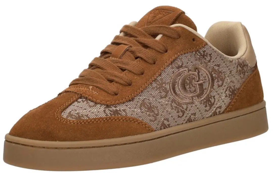 GUESS Jacek Sneakers FLTJAC-LEA12 - Maat 40 - Cognac - afbeelding 5 van 6