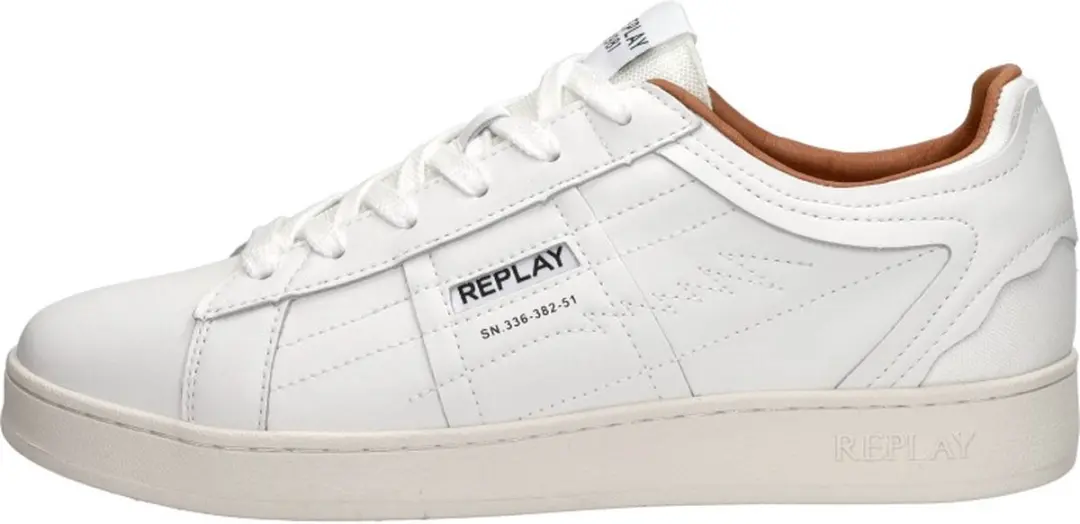 Replay Smash Pro Lay Sneakers Laag - wit - Maat 45 - afbeelding 2 van 6
