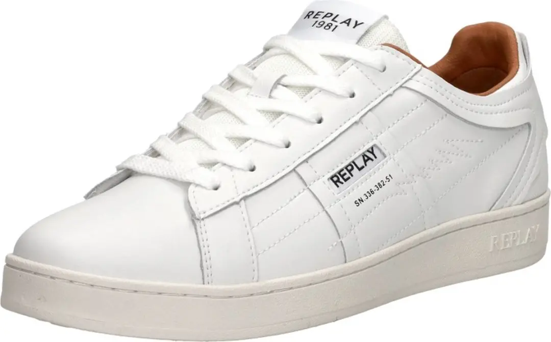 Replay Smash Pro Lay Sneakers Laag - wit - Maat 45 - afbeelding 4 van 6