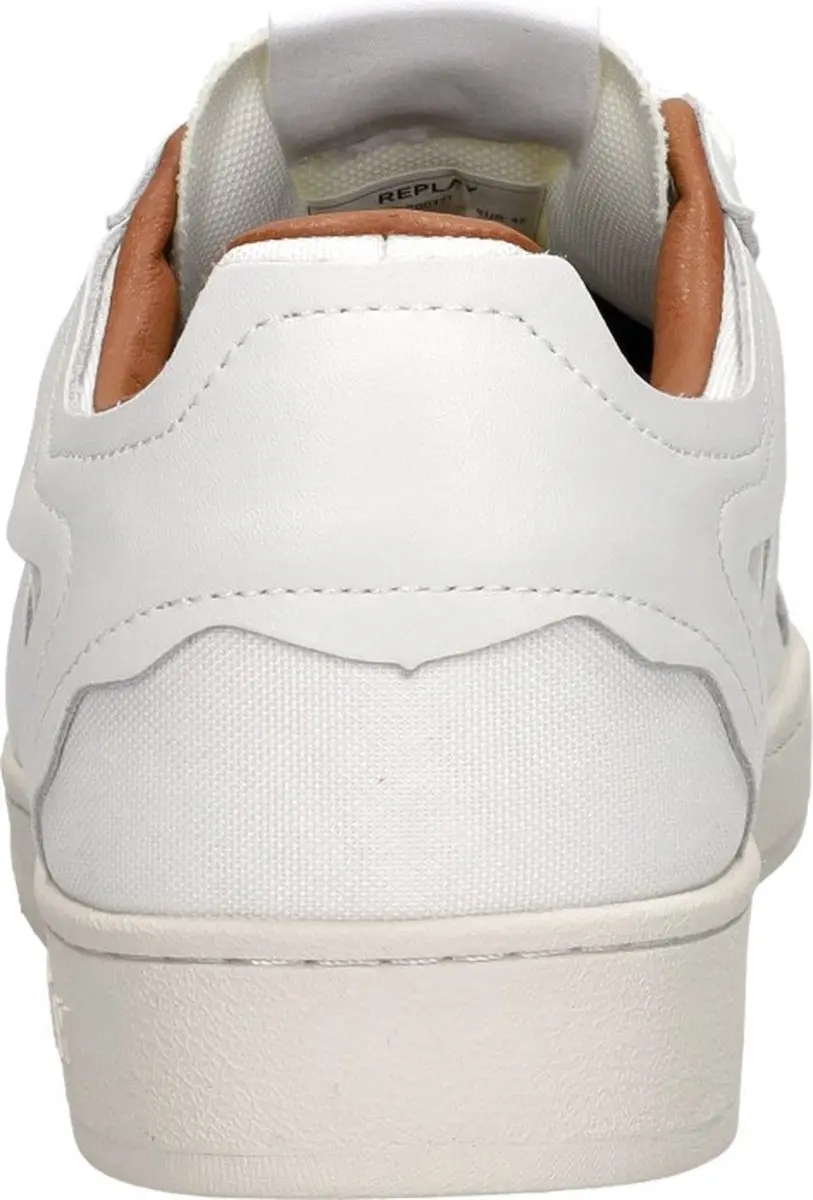 Replay Smash Pro Lay Sneakers Laag - wit - Maat 45 - afbeelding 6 van 6